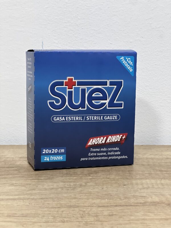 Gasa 20 x 20 cm Pack N°5 – Suez | Caja