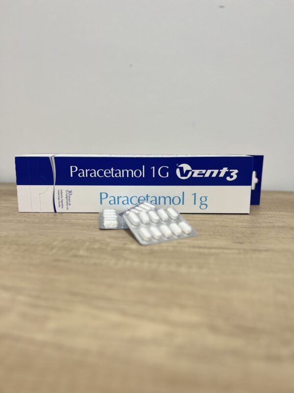 Paracetamol 1 g – Vent3 | Tira x 10 comprimidos