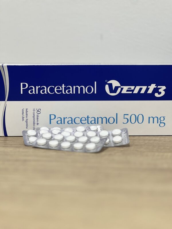 Paracetamol 500 mg – Vent3 | Tira x 10 comprimidos