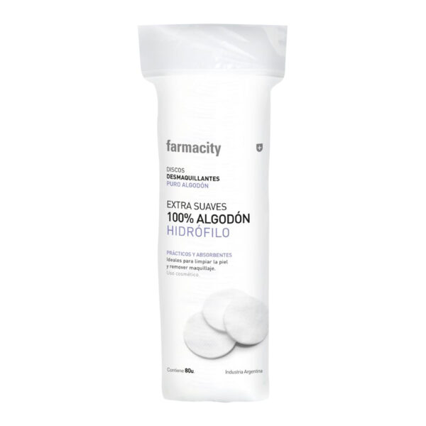 Discos Desmaquillantes Farmacity x 80 un