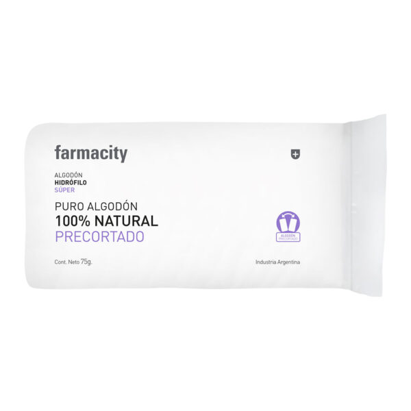 Algodón Farmacity Súper Precortado x 75 g