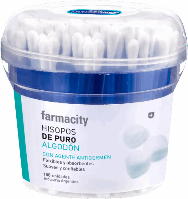Hisopos Farmacity x 150 un