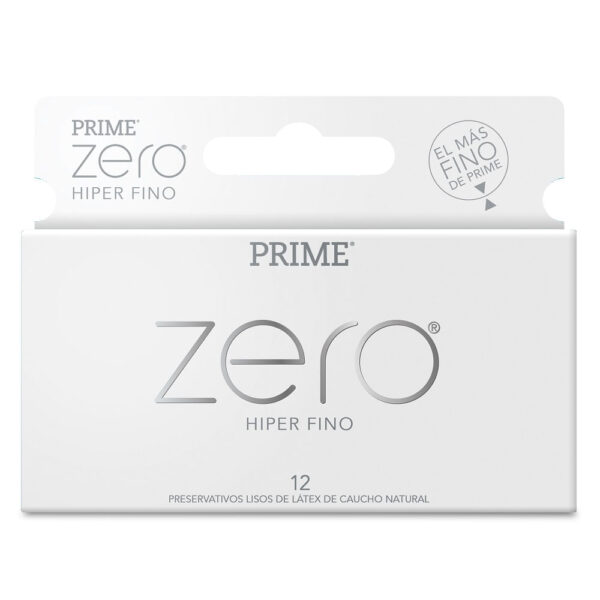 Preservativo Prime Zero Hiper Fino x 12 un