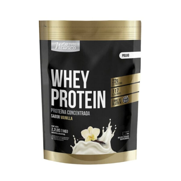 Suplemento Deportivo Pure Wellness Whey Protein Vainilla x 1 kg