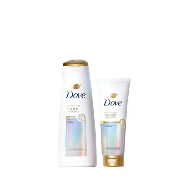 Kit Dove Bond Intense Repair Shampoo + Acondicionador